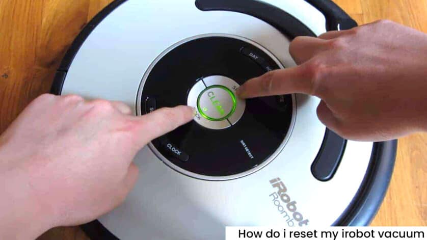 How to reset Roomba
